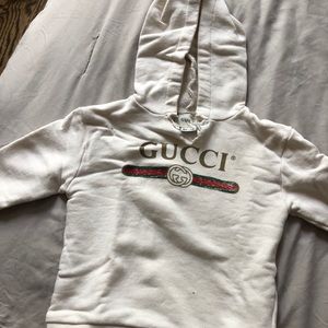 TODDLER GUCCI VINTAGE LOGO SWEATER